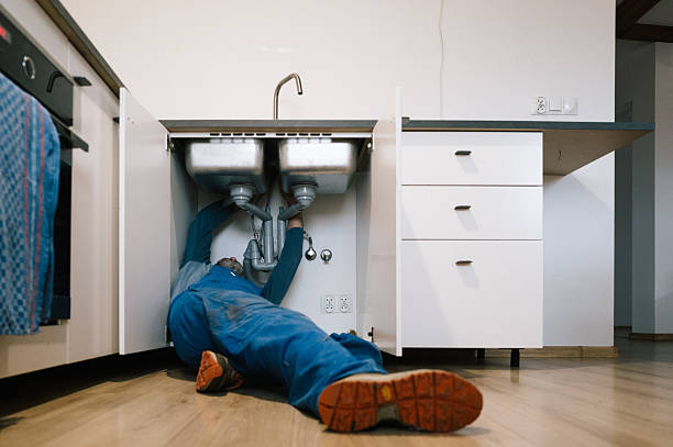 Professional Plumbing technician working in Fruitport, MI